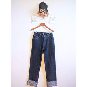 Womens Vintage Von Dutch Flame Bottom Jeans - Size 30
